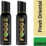 Fogg Fresh Oriental Body Spray 120ML Each ( Pack of 2)