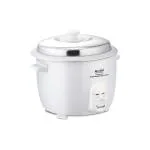MR COOK 700 Watts 1.8 Litre Electric Rice Cooker (White)