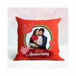 MG MISBH GIFTS happy anniversary couple a double sideded photo cushion
