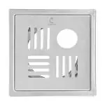 CUROVIT Stainless Steel Drain Strainer 5