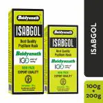 Baidyanath Isabgol - Psyllium Husk Powder - 200 gm + 100 gm - Effective Constipation Relief