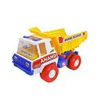 VERYKE Plastic Anand Heavy Duty Dumper, Multicolour (Yellow, Pack of: 1)