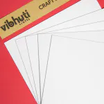 Vibhuti Crafts 5mm Sunboard/Foam Board Sheet A4 (8.3 x 11.7 inch) Pack of 5