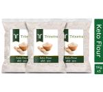 Trinetra Low Carb Keto Flour 3 kg (1Kg X 3 Pack)