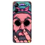 TOPPINGS printed Matte Finish Vinyl mobile back skin (This is Not Back CASE/COVER) for Honor X8a Design F06 -MT