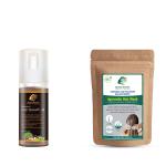 Beauty Secrets Ayurvedic hair mask for dandruff and hair fall made with 100% Natural Ingredients with hair oil