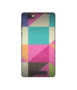Casotec Pink Cyan Design Printed Silicon Soft TPU Back Case Cover for XOLO Era 4G