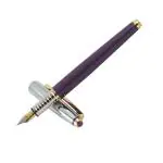 Auteur 50H-D16-19 Purple Metal Purple Ink Fountain Ink Pen