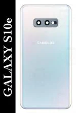 PURPLESAVVY White Glass Back Panel For Samsung Galaxy S10E