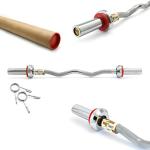 RUBX Solid Olympic Barbell with Bearing