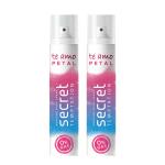 Secret Temptation Te Amo Petal Perfume Body Spray, Pack of 2 (120ml Each)