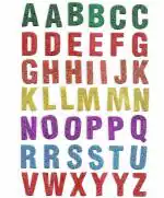 REDGE Self Adhesive Foam Sticker ABCD for Children Art and Craft Work Pack of 3