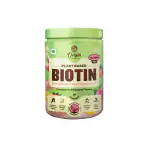 Origin Nutrition 100% Natural Vegan Biotin Powder, 10000+ mcg, Strawberry Pineapple Flavour, For Stronger Hair, Nail & Healthy Skin, 15 servings, 120g