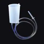 Healthcave Enema Kit - 750 ML for Home Use Extra Long 1.5 meter PVC Tube and 1 Pinch Clamp and Nozzle
