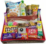 Food Library The Magic of Nature Assorted Snacks Chocolate Diwali Gift Hamper Basket For All Occasions, 20 G (Set Of 15)