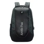 Arctic Fox Glitch Black Polyester 15 inch Laptop Backpack (FUNBPKGBKWZ104035)
