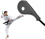 UROCK Kick Pad Single, Striking Pads for Kickboxing Training, Karate Kicking Target, Tea Kwan Do Practice Pad, Fan Pad, Single Clapper