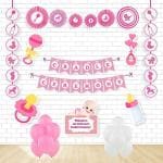 Untumble Baby Girl Cradle Ceremony Paper Fans Kit