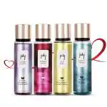 July Luxurious Gift Hamper for Women Body Mist (Pack of 4) Long Lasting Perfume Fine Fragrance Body Spray - 150 ML each | Spring Dew Technology | Natural Ingredients | IFRA Certified