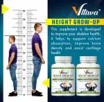 VLTAVA Height GROW-UP CAPSULES- HERBAL HEIGHT GROWTH SUPPLEMENT FOR MEN & WOMEN