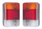 Apsmotiv Multicolor Tail Light Assembly Set Without Bulbs Suitable For Mahindra Thar 550 Di Car Reflector Light