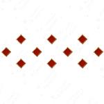 Comet Busters Red Bindi For Women