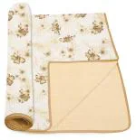 Threads & Yarn Summer Blankets - Pure Cotton Single Adult AC Blanket/Dohar/Quilt/Duvet/Comforter - Lightweight - Reversible - Very Soft (Spring Lemon)