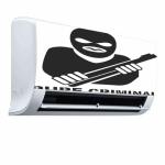 Qth LINE ART DESIGN AC STICKER SUITABLE FOR ALL TYPE OF AC QTH-AC-1921