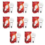 EVEREADY 18Watt Round B22D led bulb of White Cool Daylight (Pack of 8)