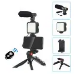 KSBOY Video Recording V-logging Kit for Video Making l Tripod For Mobile & Camera Recording l Tripod