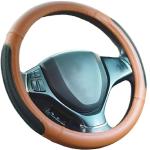 SUKICHI Car Steering Wheel Cover | Universal Soft Leather Car Steering Cover | Anti Slip & Soft Grip | (15