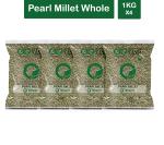 Goshudh Bajra Sabut 4 kg (1Kg X 4 Pack) Pearl Millet