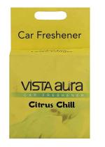 Vista Auto Care Organic Citrus Chill Aura Car Fresheners