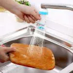 Ajoom Faucet Fan Water Saving Kitchen Tap Sink Nozzle Flexible Anti Splash Shower Head