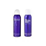 Rasasi Blue Lady and Blue for Men Deodorant Combo - 200ml each, Pack of 2 Deodorants