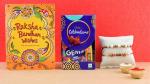 SurpriseForU Set Of 2 Rakhi With Cadbury Celebration Chocolate Gift Hamper | Set Of 2 Rakhi With Rakhi Greeting Card, Cadbury Celebration | 024