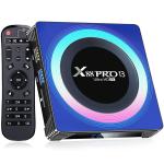 Omex X88 PRO 13. Android 4GB 64GB Wifi BT5.0 Wifi6 dual band Wi-Fi Smart Tv Box Media Streaming Device (Black)