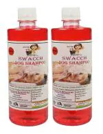 SWACCH Dog Shampoo (500ML) (Combo Pack of 2) Strawberry