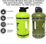 Fitpro Protein Shaker Gym Blender Shaker, Sipper Protein Shaker Bottle, Gym Bottle for Protein Shaker for Running, Sports, Workout for Men & Women 100% Leakproof BPA-Free With BCAAs, 2.2LTR