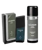 Lomani Pour Homme 100 Ml & 200 Ml Lomani Deodorant (Combo Pack)