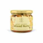 Shiva Organic Mixed Nuts in Honey (Almonds, Walnuts, Cashew, Pista) - Crunchy, Rich in Protein, Magnesium, Phosphorus, and Dietary Fibre I Energy Booster