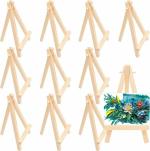 Grandink Wooden Mini Brown Display Easel 7 inch (Pack Of 10)