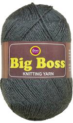 Simi Enterprise Mouse Grey Wool Bigboss Wool, Ball Hand Knitting Wool, Art Craft Soft Fingering Crochet Hook Yarn, Needle Knitting Yarn Thread Dyed-Ad Art-Aje, 400 G