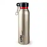 Cello Beatle Stainless Steel Sports Bottle (Gold, 700ml)