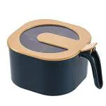 MADHAV Seasoning Box with Spoon 4 Compartments Condiment Storage Fancy Masala Box And Fancy Masala Container Used For Storing Various Types Of Masala Including In Kitchen Purpose.