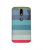 Casotec Pattern Arts 3D Printed Designer Hard Back Case Cover for Motorola Moto G4 Plus (With Logo Cut)