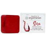 Atyuttamam Presents Moisturizing Bathing Bar Soap with Glycerin Pure & Gentle For Golden Glow (Sura ( Redwine Soap ))