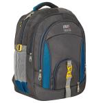 Fast Travel Grey Polyester School Bag 45 L