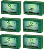 Khadi Herbal Natural Pure Rosemary Lavender Soap, 125 Gm Each (Pack Of 6)
