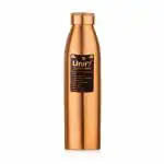 Unify Brown Lacquered Copper Water Bottle 1 L